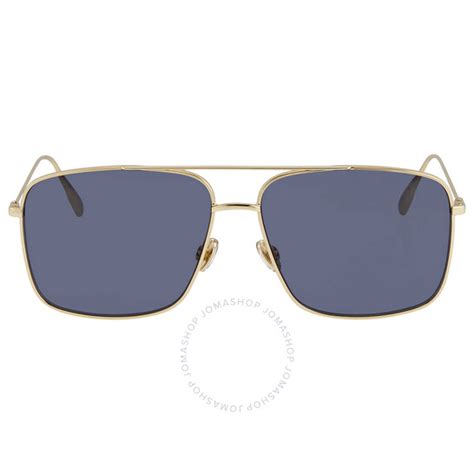 Dior Ladies Blue Pilot Sunglasses STELLAIREO3S 57